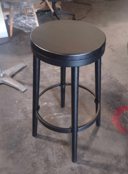 High Bar Stool - Black