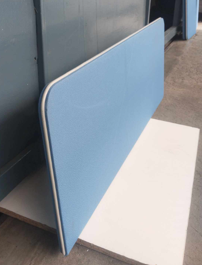 Center Table Partition (With Lining) - Blue