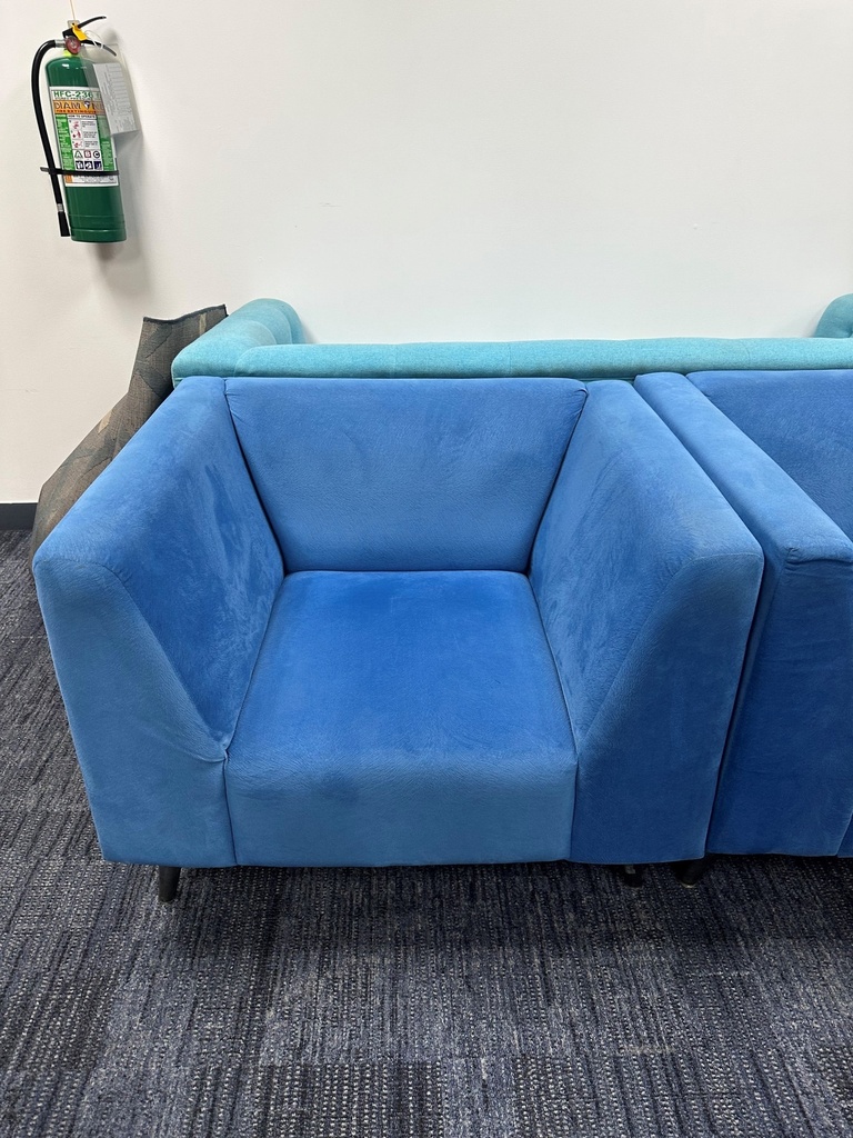 1 Seater Sofa (Blue)