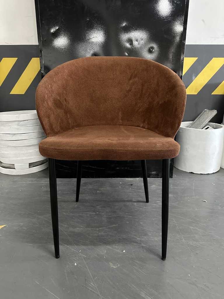 ACCENT CHAIR - BROWN
