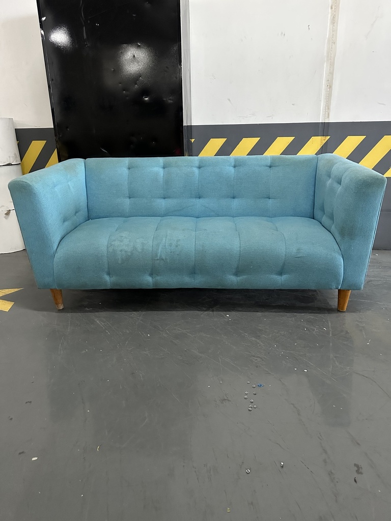 3 SEATER SOFA - LIGHT BLUE