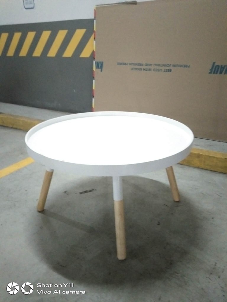 COFFEE TABLE ROUND (78 CM) - WHITE