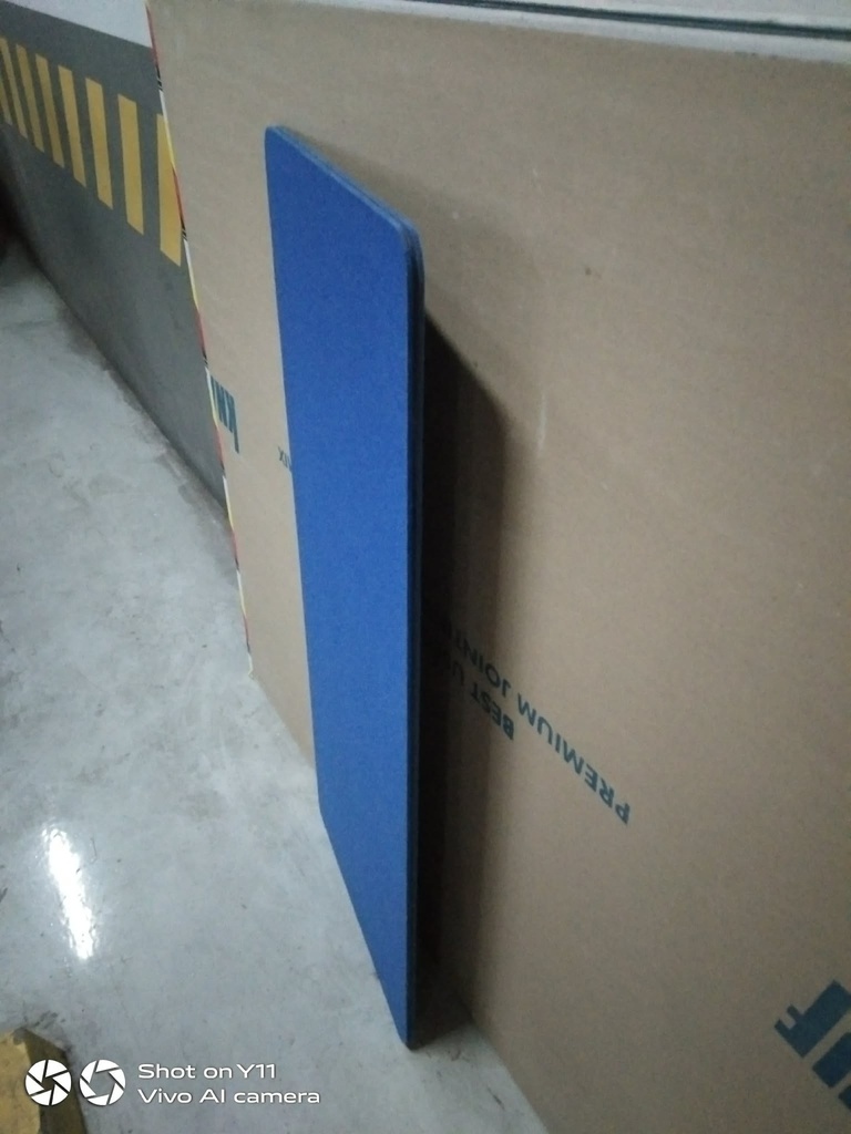 CENTER PARTITION (110 X 45 CM) - BLUE WITH BLACK LINING