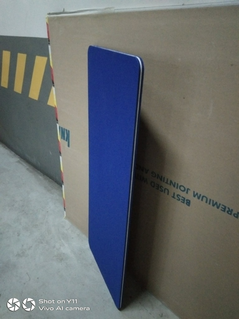 CENTER PARTITION (110 X 45 CM) - BLUE WITH WHITE LINING