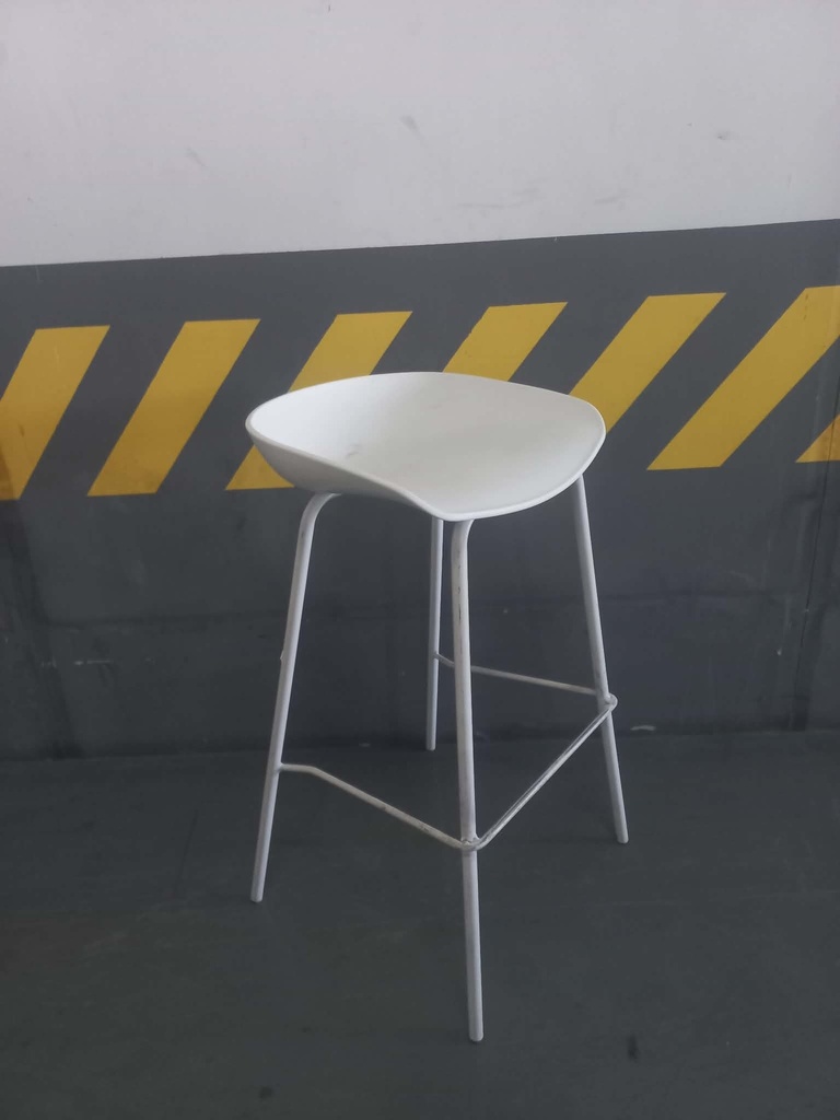 BAR CHAIR - WHITE