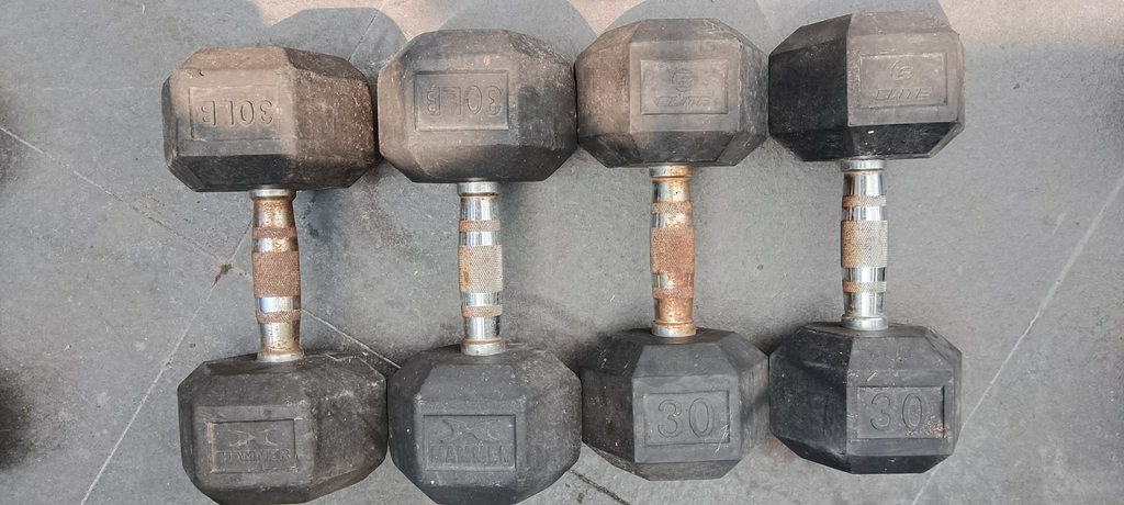 HEX DUMBELL - 30 LB