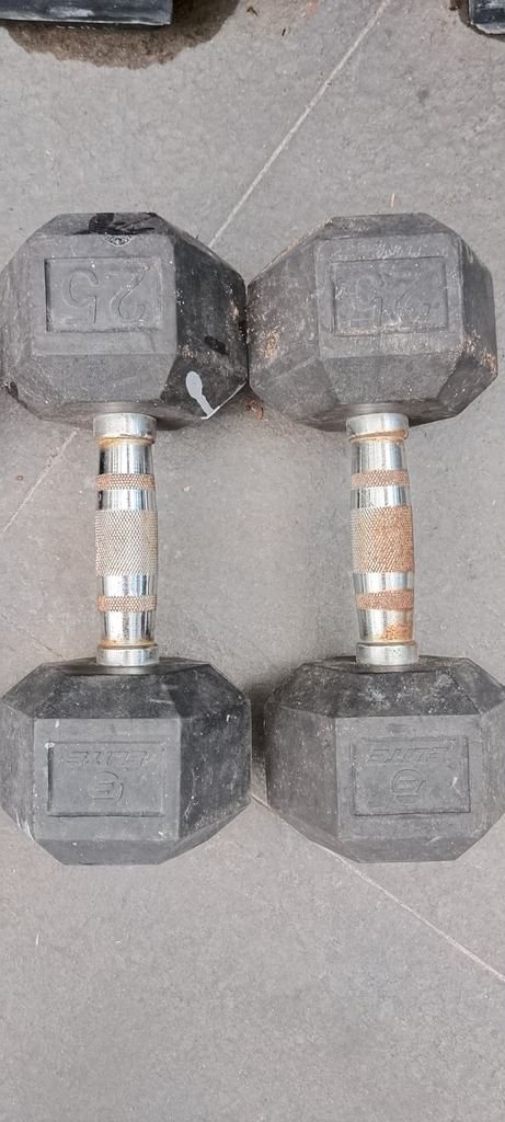 HEX DUMBELL - 25 LB