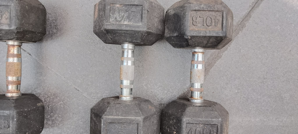 HEX DUMBELL - 40 LB