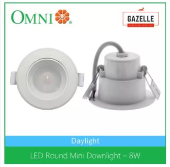 Round Mini Downlight 8w (Daylight)