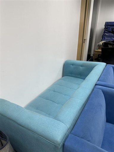 3 Seater Sofa (Light Blue)