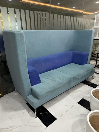 3 SEATER SOFA - LIGHT BLUE