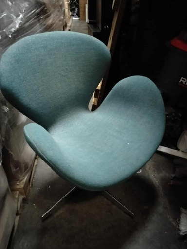 ACCENT CHAIR STARBASE - TEAL BLUE