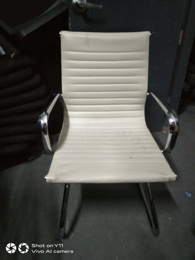 SLED LEATHERETTE - WHITE