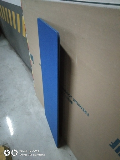 CENTER PARTITION (110 X 45 CM) - BLUE WITH BLACK LINING