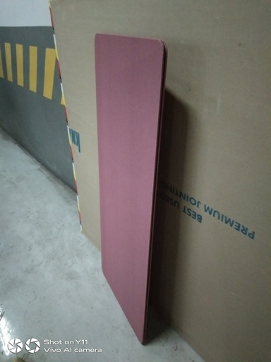 CENTER PARTITION (110 X 45 CM) - RED WITH BLACK LINING