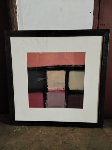 ABSTRACT PAINTING 77 X 77 CM
